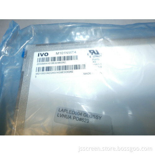Hot Selling 10.1" silm LED WSVGA 40PIN glossy M101NWT4 R3